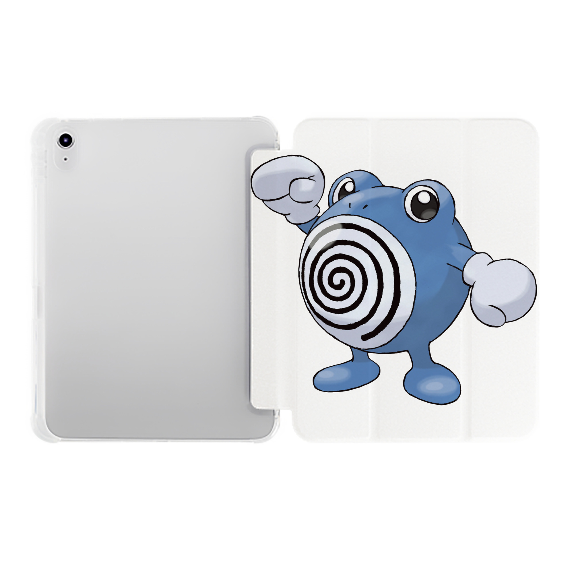 （画像用） ポケットモンスター Pokémon IPad ケース ペン収納付き 三つ折りスタンド PUレザー×シリコン 対応機種9.5/10.5/10.9インチ
